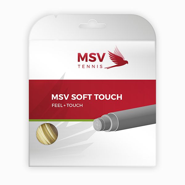 MSV Soft Touch Tennissaite 12mm natur